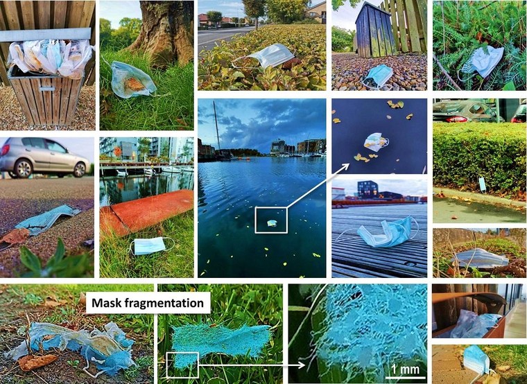 Rác thải khẩu trang - điểm hội tụ của các đại dịch ảnh 2