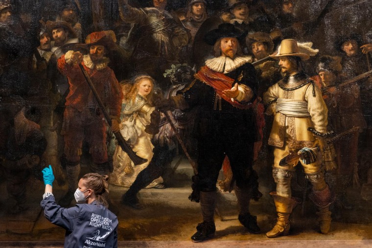 Kiệt tác của danh họa Hà Lan Rembrandt được tái hiện toàn bộ với sự trợ giúp của công nghệ ảnh 7