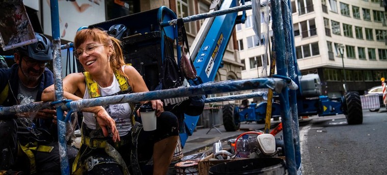 Brussels: Bức tranh tường đầu tiên của chuỗi 50 bức tranh kêu gọi phục hồi sinh thái toàn cầu ảnh 2