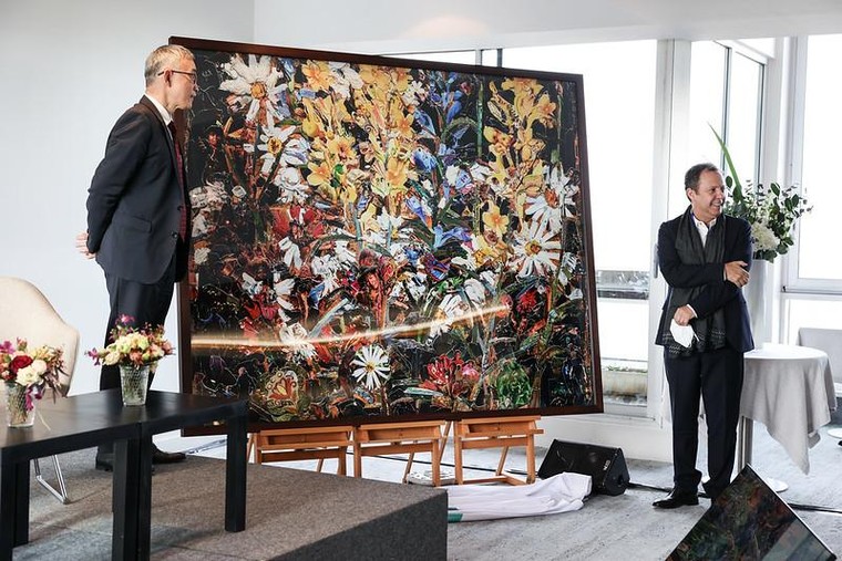 Trưng bày tác phẩm nghệ thuật của Vik Muniz cho lễ kỷ niệm 50 năm chương trình MAB ảnh 3