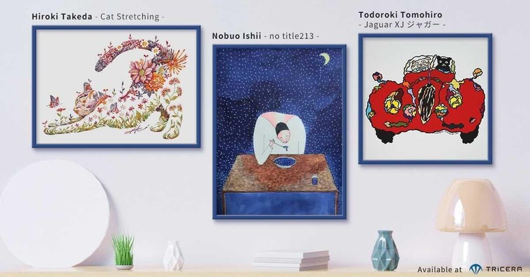 TRiCERA ART - nền tảng nghệ thuật từ Nhật Bản ảnh 1