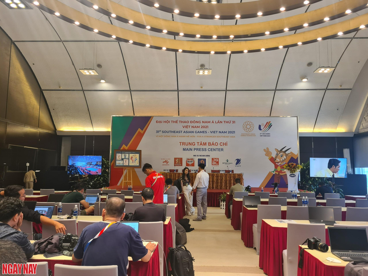 Trải nghiệm Trung tâm Báo chí SEA Games 31 tại Hà Nội ảnh 2