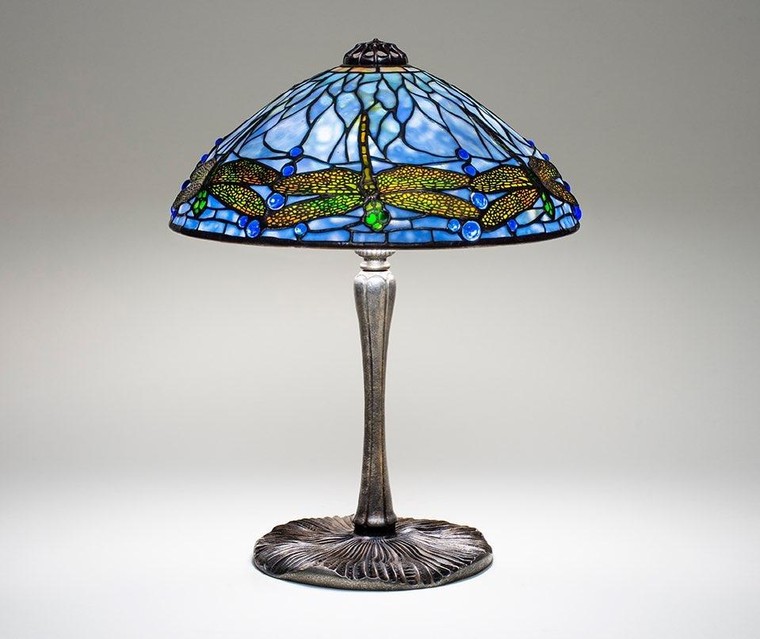 Đèn Tiffany Chuồn chuồn trên mặt nước ảnh 1