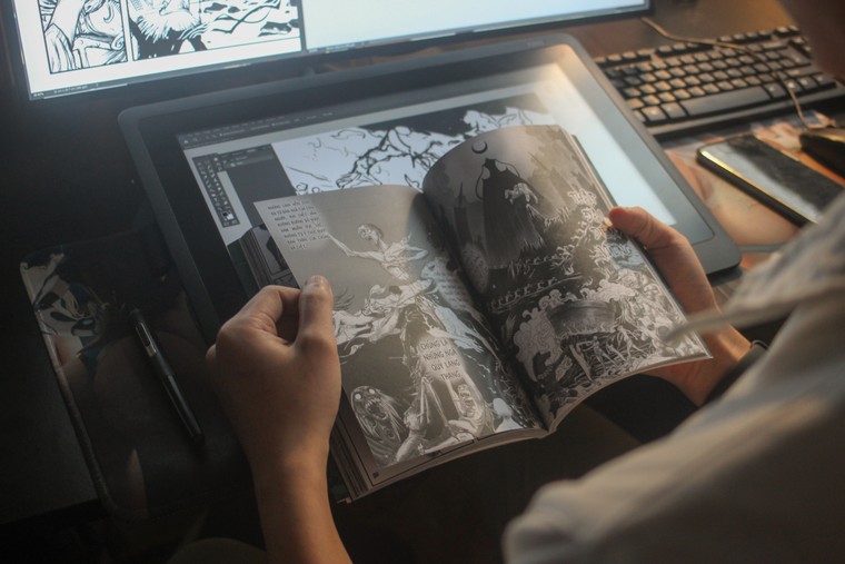 'Tứ Phủ Xét Giả': truyện tranh đầu tiên trên thế giới về chủ đề văn hoá Đạo Mẫu Việt Nam ảnh 1