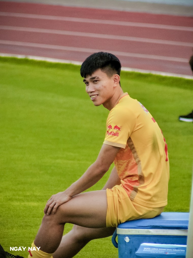 U22 Việt Nam tập huấn tại Bà Rịa Vũng Tàu, chạy đà cho SEAGames 32 ảnh 11