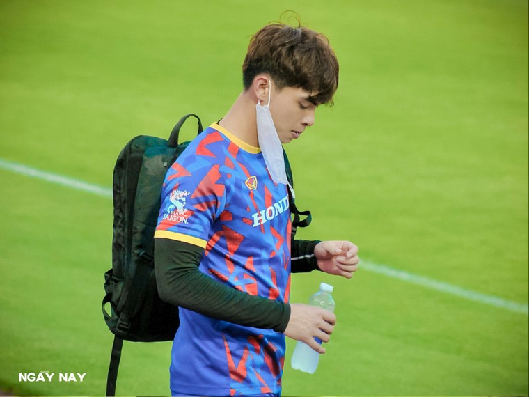 U22 Việt Nam tập huấn tại Bà Rịa Vũng Tàu, chạy đà cho SEAGames 32 ảnh 14