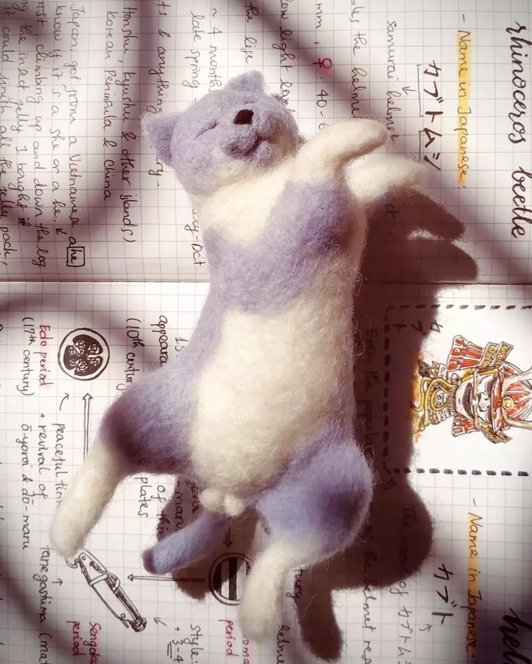 Nghệ thuật từ những sợi len ảnh 4