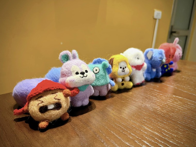 Nghệ thuật từ những sợi len ảnh 2