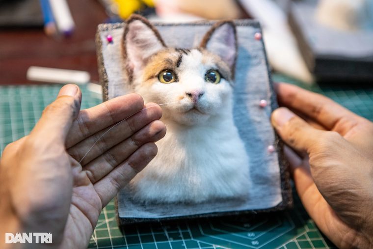 Nghệ thuật từ những sợi len ảnh 11