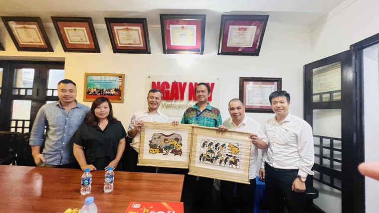 Tạp chí Ngày Nay tiếp đón Cơ quan Điều phối Quốc gia các Câu lạc bộ UNESCO Philippines ảnh 2