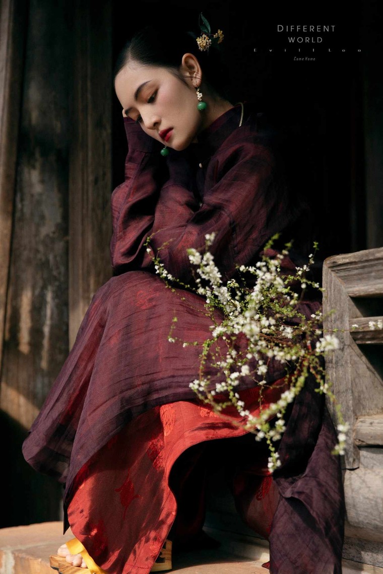 Xu hướng diện Việt cổ phục vào dịp Tết Nguyên đán 2024 ảnh 11