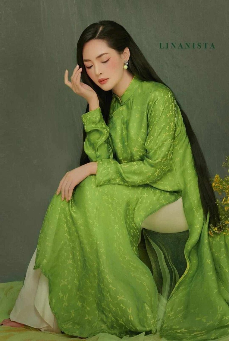 Xu hướng diện Việt cổ phục vào dịp Tết Nguyên đán 2024 ảnh 9