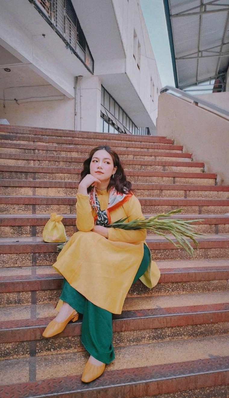 Xu hướng diện Việt cổ phục vào dịp Tết Nguyên đán 2024 ảnh 5