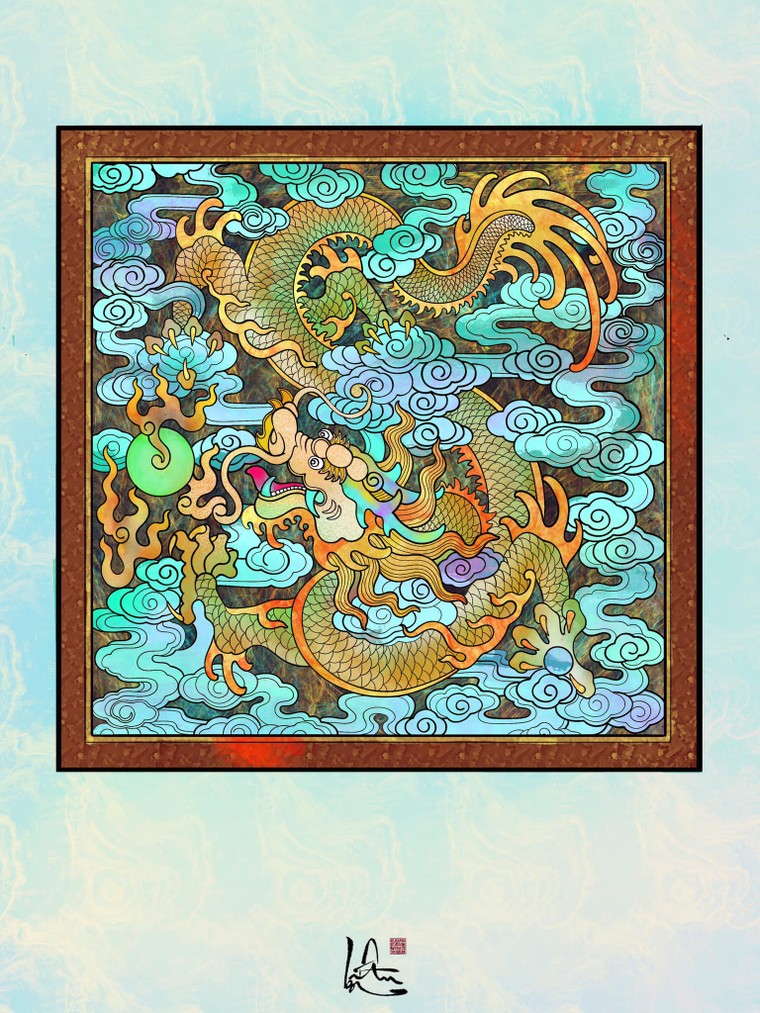 Quà tặng ký ức: Bối Ân ra mắt bộ sưu tập hoa văn "Rồng trời Nam" ảnh 2