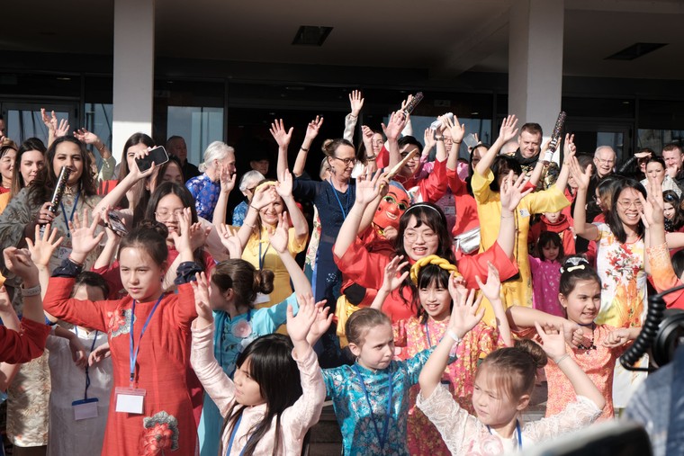 1000 người Pháp ở thành phố Lorient tham dự sự kiện "Tết Thăng Long" ảnh 9