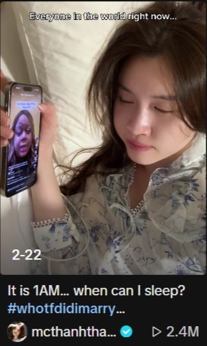 Sự bùng nổ của loạt video Tiktok “Who TF Did I Marry” ảnh 1