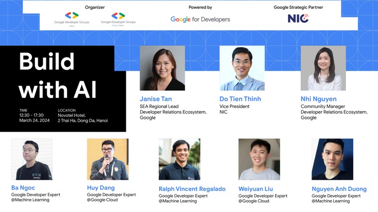 Build with Al Hanoi: Sự kiện cập nhật kiến thức mới nhất về Generative Al ảnh 1