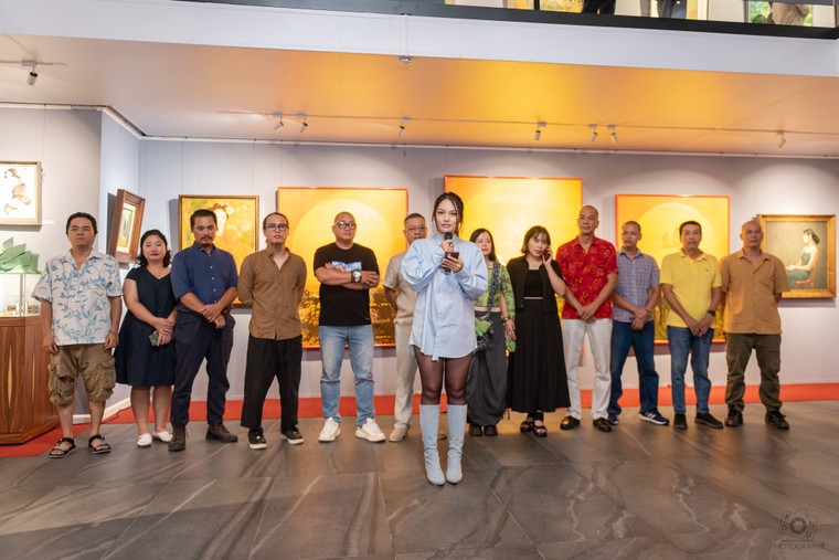 Họa sĩ Nguyễn Ngọc Cương: "Vẽ tranh chân dung là một hành trình sáng tạo đầy thú vị và ý nghĩa" ảnh 10