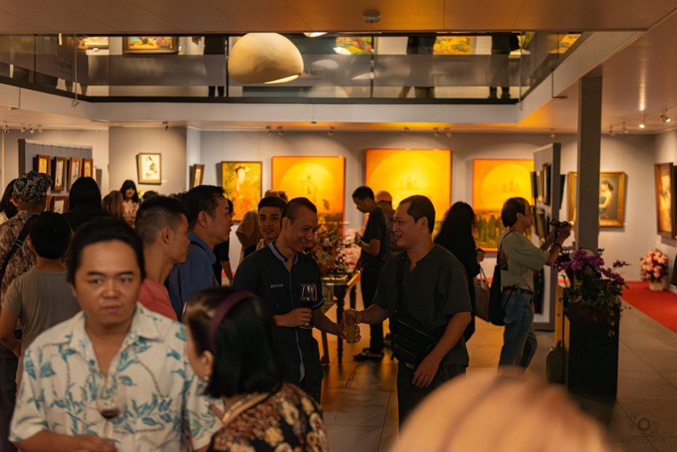 Họa sĩ Nguyễn Ngọc Cương: "Vẽ tranh chân dung là một hành trình sáng tạo đầy thú vị và ý nghĩa" ảnh 12