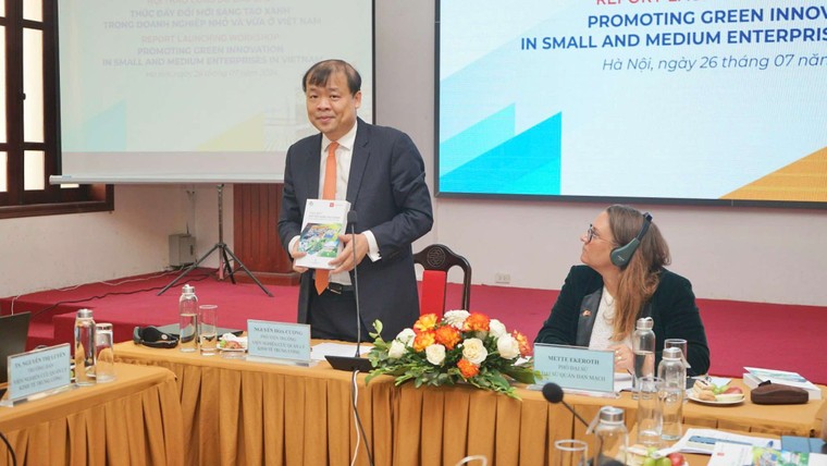 CIEM: Giới thiệu ấn phẩm "Thúc đẩy đổi mới sáng tạo xanh trong doanh nghiệp nhỏ và vừa ở Việt Nam" ảnh 2