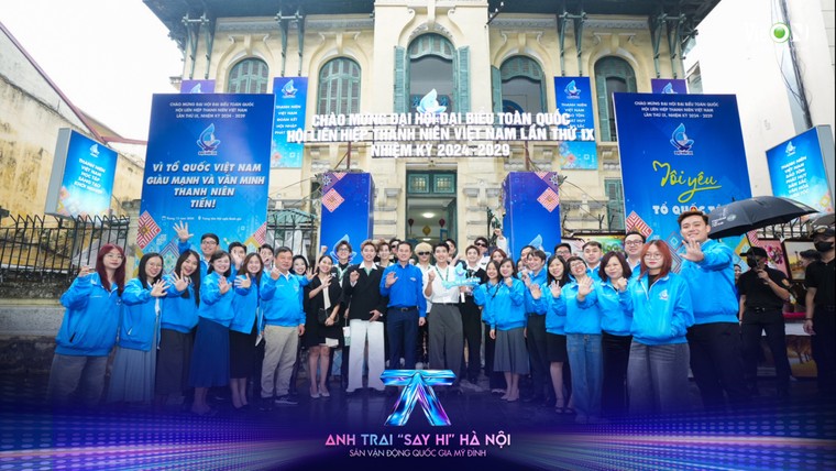 Dàn Anh Trai giao lưu cùng các bạn trẻ tại Trung ương Đoàn TNCS HCM & tham quan Nhà truyền thống Báo Nhân Dân ảnh 7