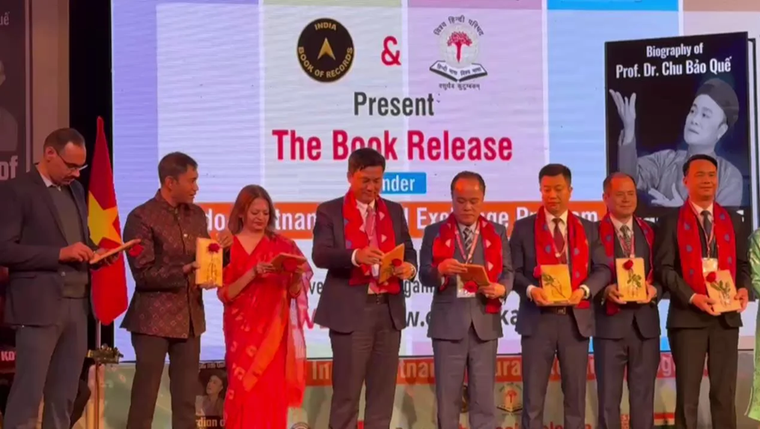 Ra mắt tại Ấn Độ cuốn sách “Người bảo vệ di sản” kể về cuộc đời nghệ sĩ Việt Nam Chu Bảo Quế ảnh 2