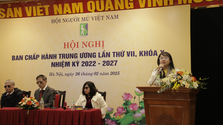 Hội nghị Ban Chấp hành Trung ương Hội Người mù Việt Nam lần thứ VI (2022-2027): Hướng tới sự hòa nhập và phát triển ảnh 2