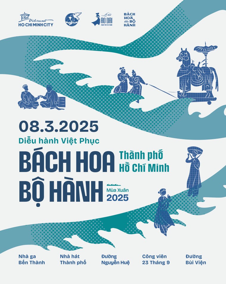 TP.HCM lần đầu tổ chức Ngày hội Việt phục “Bách Hoa Bộ Hành” ảnh 1