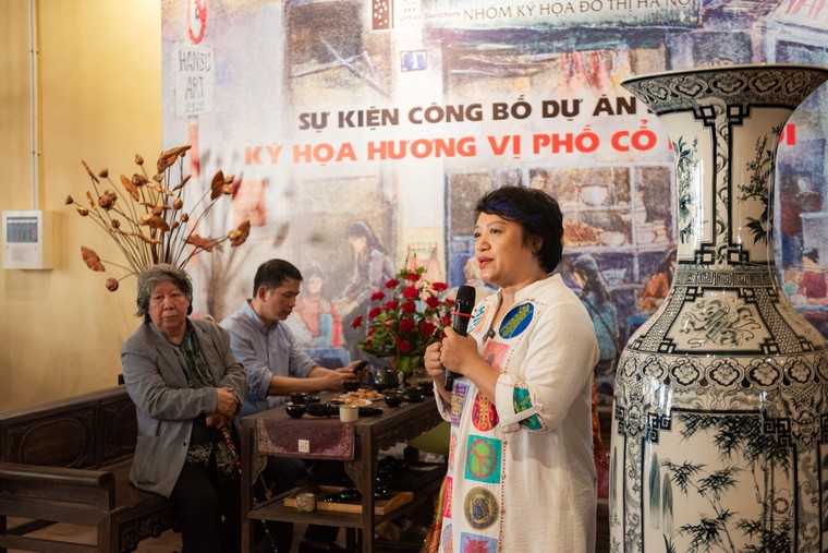 Phóng sự ảnh: Dự án sách “Ký họa hương vị phố cổ Hà nội” - tôn vinh vẻ đẹp ẩm thực Thủ đô ảnh 4