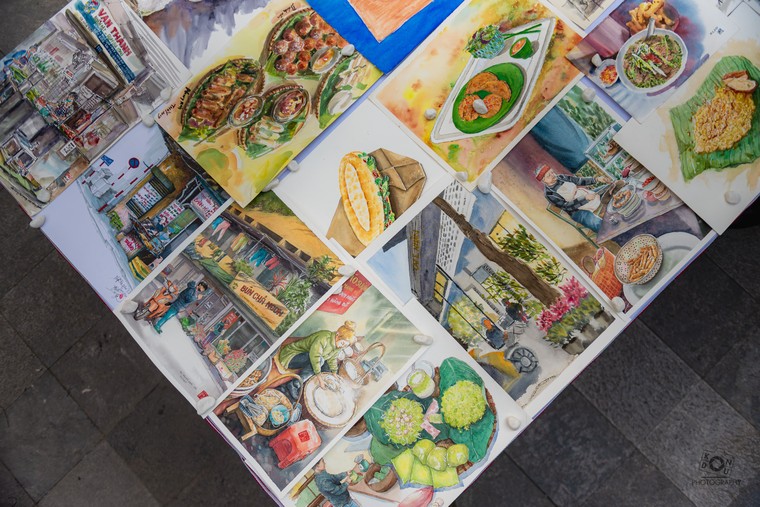 Phóng sự ảnh: Dự án sách “Ký họa hương vị phố cổ Hà nội” - tôn vinh vẻ đẹp ẩm thực Thủ đô ảnh 6