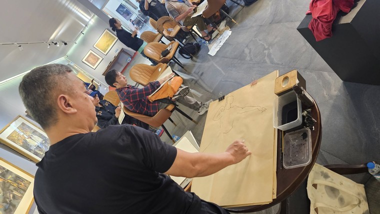 Ký họa ballet: "Những cánh hoa bay" ảnh 7