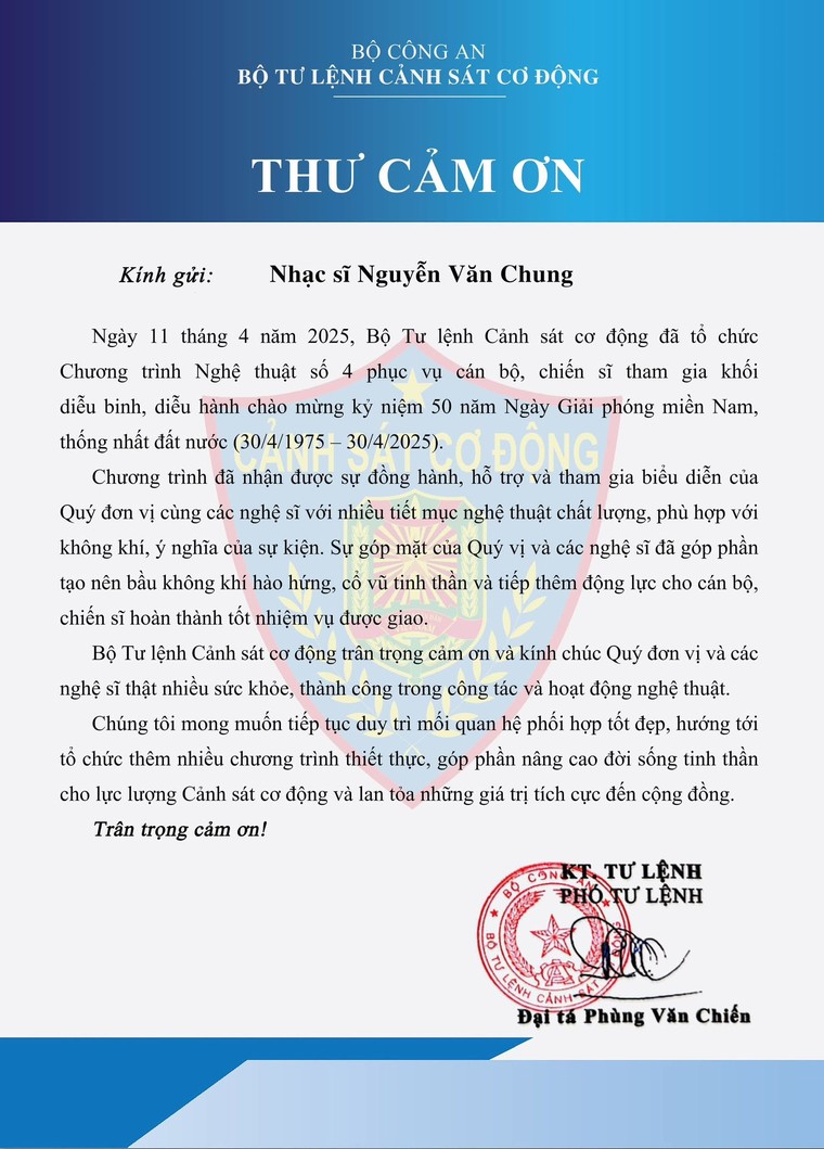 Trò chuyện với nhạc sĩ Nguyễn Văn Chung: Viết tiếp câu chuyện hòa bình bằng âm nhạc ảnh 3