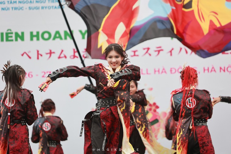 Sắc màu rực rỡ tại Liên hoan Yosakoi Việt Nam 2025 ảnh 7