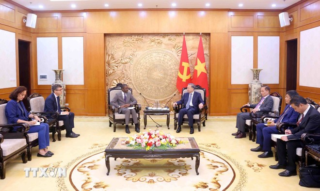 Tổng Bí thư Tô Lâm tiếp Giám đốc Trung tâm Di sản Thế giới của UNESCO ảnh 2