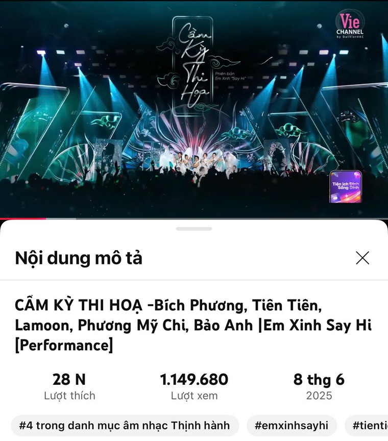 Em Xinh “Say Hi” tập 2: Cơn bão âm nhạc "Say Hi" thống lĩnh thị hiếu, kế thừa tinh hoa mùa 1 ảnh 2