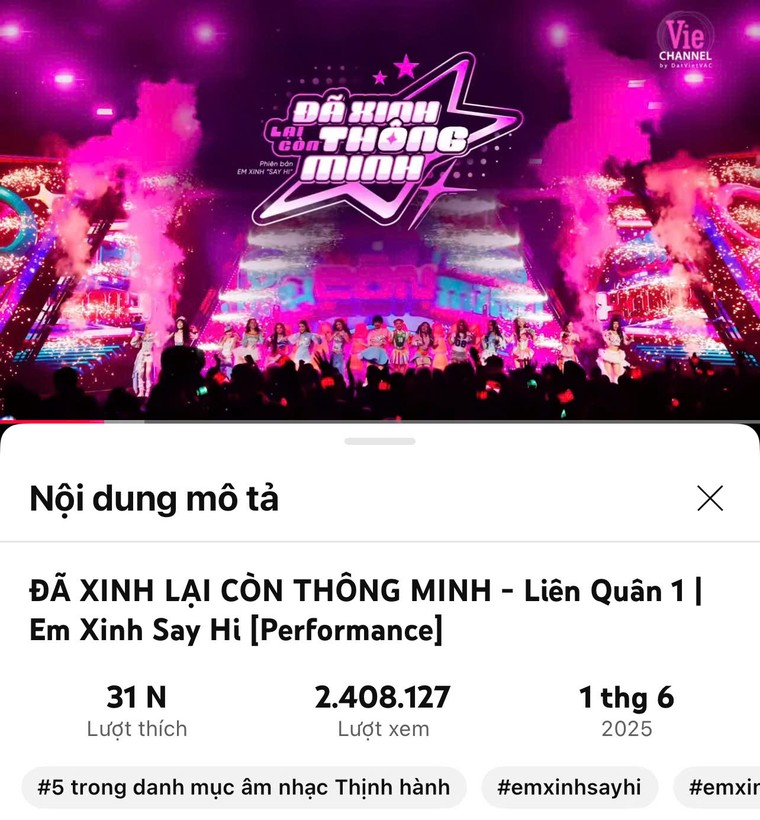 Em Xinh “Say Hi” tập 2: Cơn bão âm nhạc "Say Hi" thống lĩnh thị hiếu, kế thừa tinh hoa mùa 1 ảnh 7