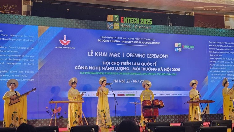 Lễ Khai Mạc Hội Chợ ENTECH Hanoi 2025: Bước Tiến Chuyển Đổi Xanh ảnh 9