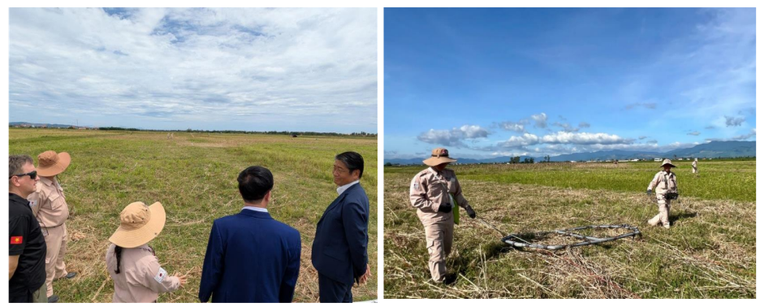 Nhật Bản bàn giao 3 km² đất an toàn tại Quảng Trị sau rà phá bom mìn ảnh 2