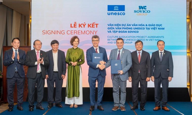 Hợp tác giữa UNESCO và Tập đoàn SOVICO: Văn hóa, giáo dục và thế hệ trẻ là nền tảng tương lai ảnh 4