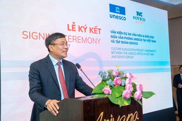Hợp tác giữa UNESCO và Tập đoàn SOVICO: Văn hóa, giáo dục và thế hệ trẻ là nền tảng tương lai ảnh 6