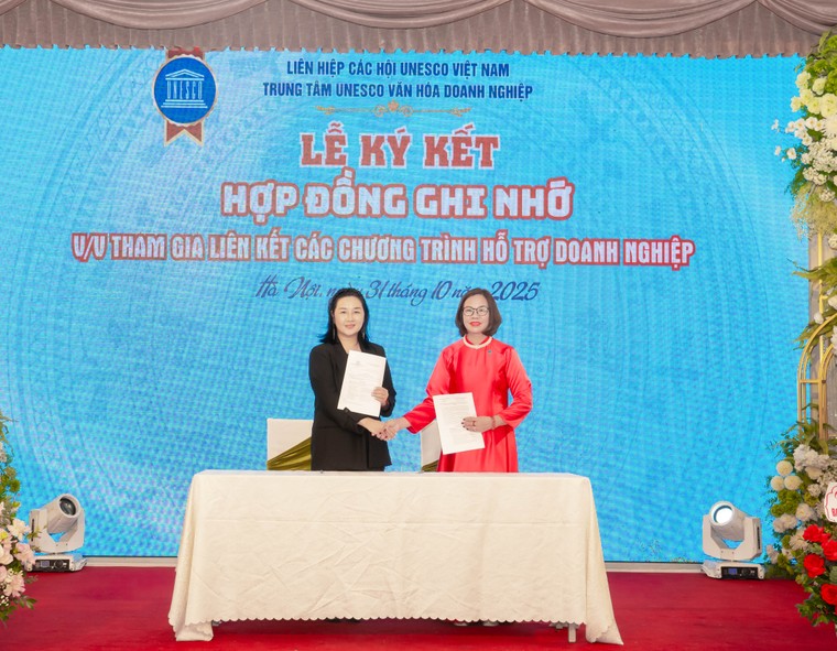 Ra mắt Ban Kinh tế, Ban Chăm sóc Sức khỏe và Câu lạc bộ Nữ Doanh nhân UNESCO: Hình thành hệ sinh thái Kinh tế Nhân văn hướng đến phát triển bền vững ảnh 7