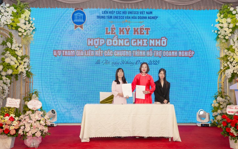 Ra mắt Ban Kinh tế, Ban Chăm sóc Sức khỏe và Câu lạc bộ Nữ Doanh nhân UNESCO: Hình thành hệ sinh thái Kinh tế Nhân văn hướng đến phát triển bền vững ảnh 9