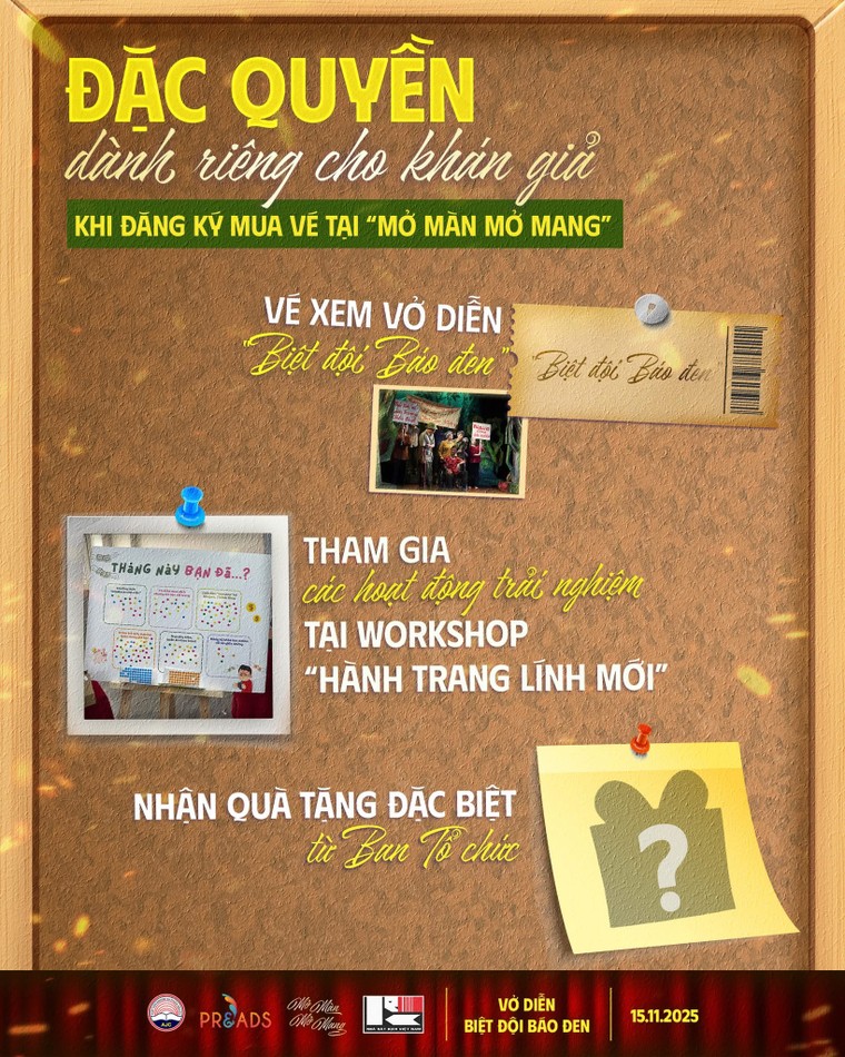 Mở Màn Mở Mang: Cú chạm giữa nghệ thuật sân khấu và tư duy truyền thông trẻ ảnh 3