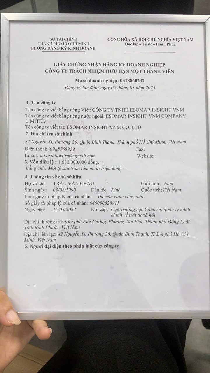 ESOMAR khẳng định không liên quan tới doanh nghiệp ESOMAR INSIGHT VNM của Việt Nam ảnh 10