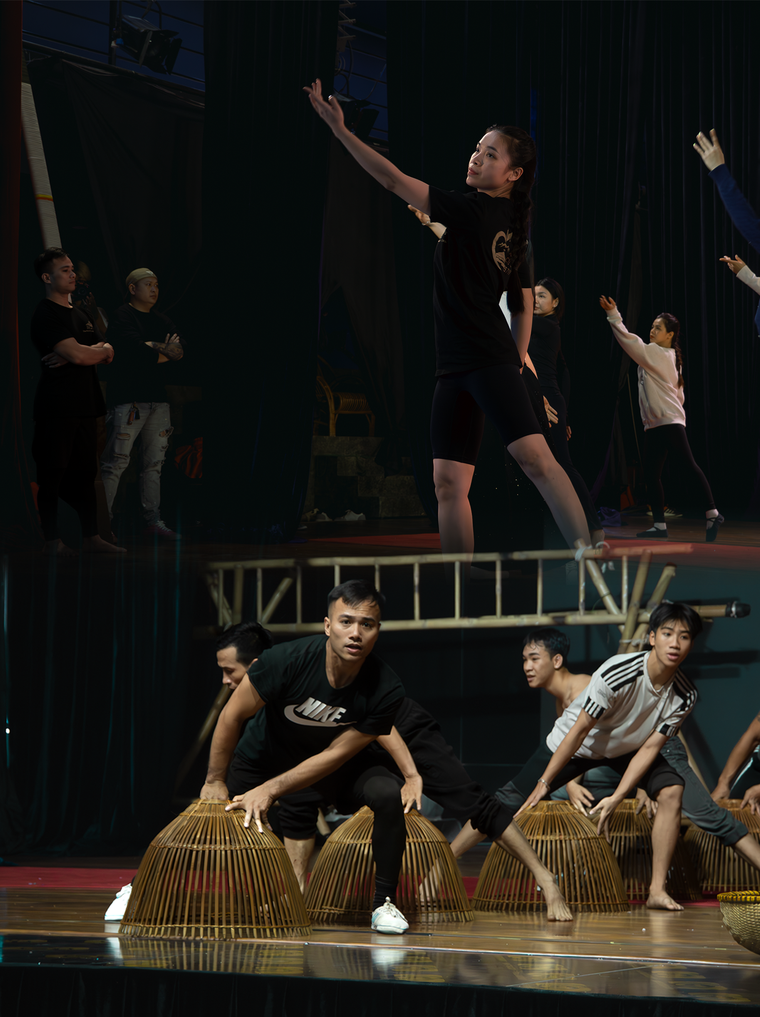 Ấn tượng bộ ảnh về bộ đôi nghệ sĩ Xiếc Thu Hương - Thanh Tuấn ảnh 6