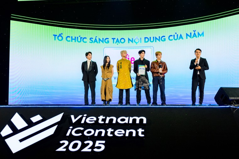 Nhà sản xuất Anh Trai “Say Hi” được vinh danh Tổ chức sáng tạo nội dung của năm tại Vietnam iContent Awards 2025 ảnh 1