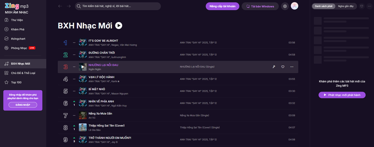 Chung kết 1 Anh Trai “Say Hi” 2025: Loạt ca khúc đồng loạt thăng hạng trên các bảng xếp hạng nhạc số ảnh 13