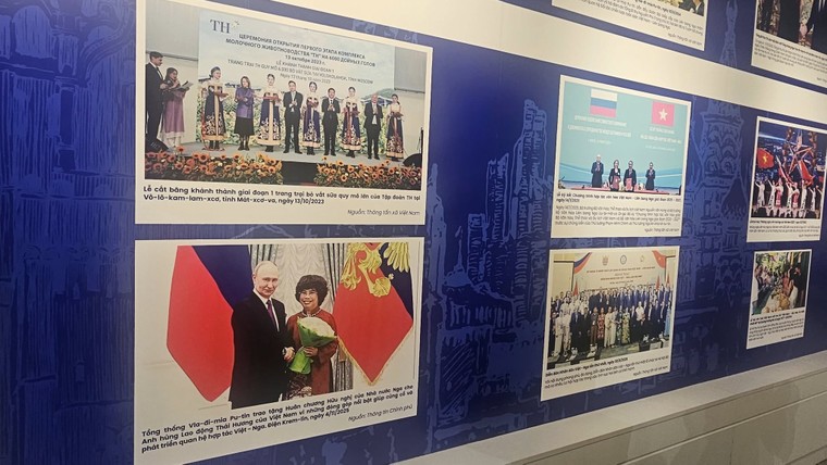 Trưng bày chuyên đề Dấu chân Hồ Chí Minh trên quê hương Cách Mạng tháng Mười ảnh 6