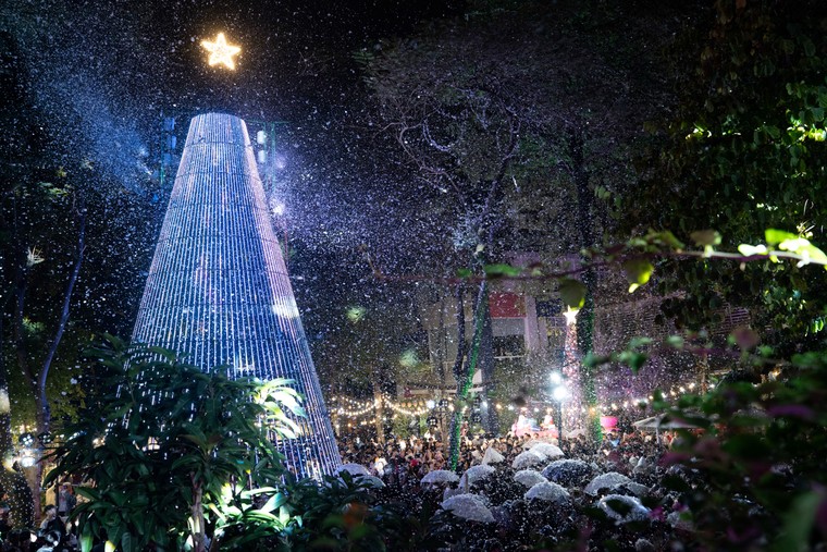 Đại học Thăng Long – Không gian sáng tạo và năng động của sinh viên trong “Thang Long White Christmas” ảnh 1
