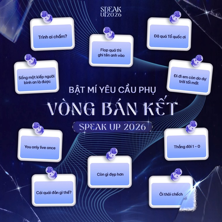 Bừng sáng sân khấu tranh tài Bán kết SPEAK UP 2026 ảnh 2